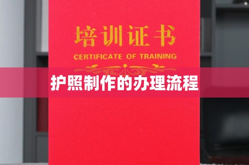 鄂托克旗护照制作的办理流程