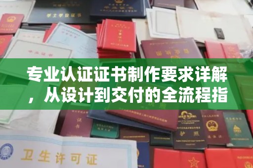 鄂托克旗专业认证证书制作要求详解，从设计到交付的全流程指南
