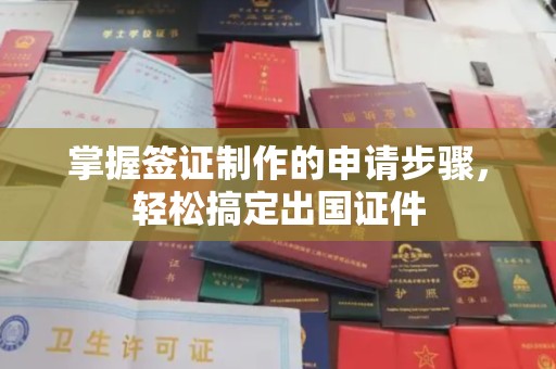 鄂托克旗掌握签证制作的申请步骤，轻松搞定出国证件